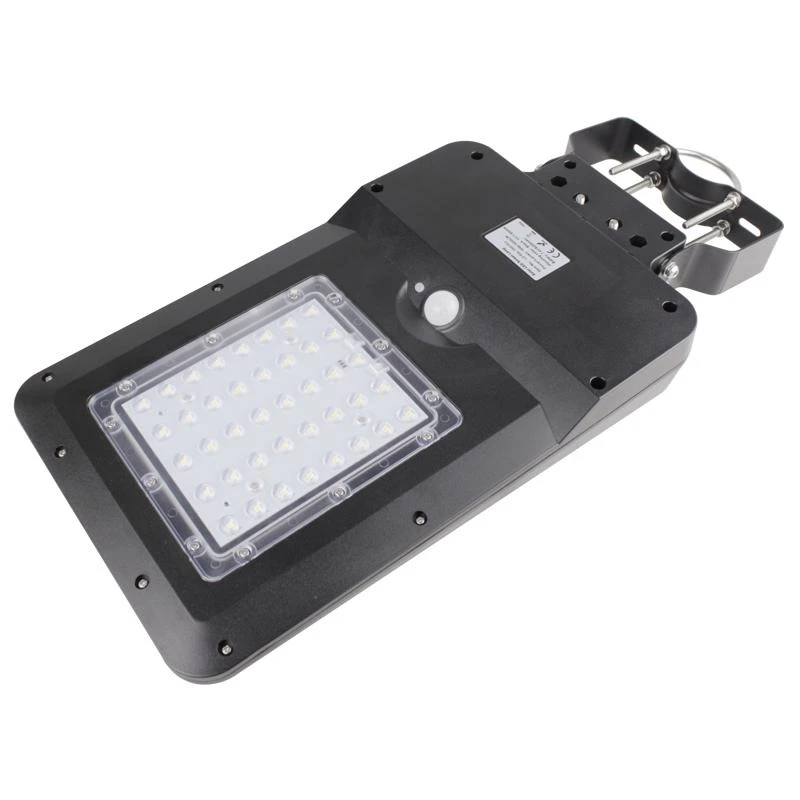1600 Lumen Black Motion Activated Solar Flood Light Model 8586