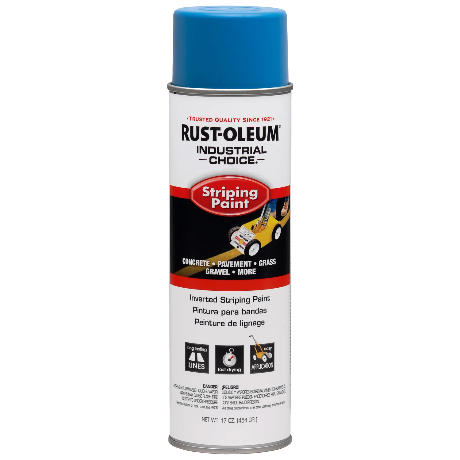 Dark Blue 18 Oz. Inverted Striping Paint