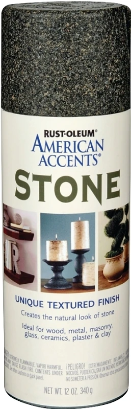 American Accents Textured Spray Paint, Granite Stone, 12-oz.