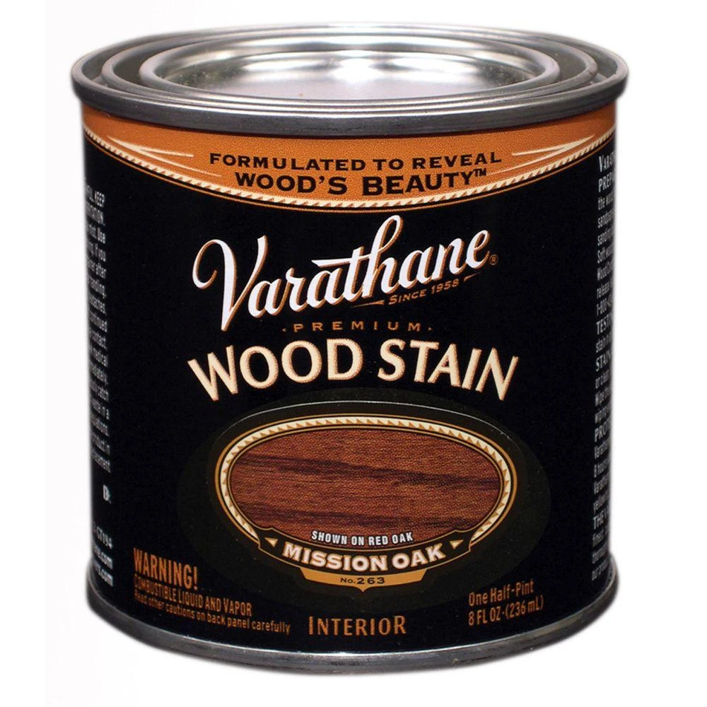 Gunstock Premium Oil-Based Interior Wood Stain, Half Pint