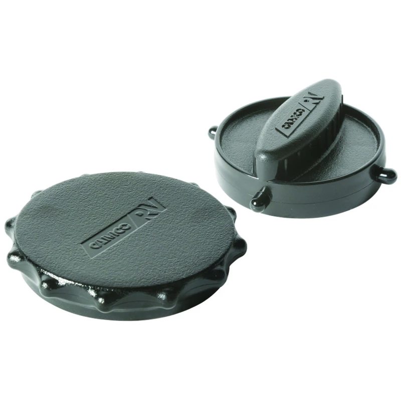 Camco RV Sewer Hose Storage Cap (2-Pack)