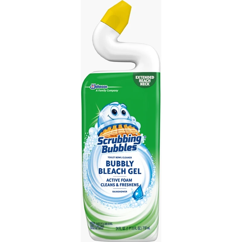 Scrubbing Bubbles 24 Oz. Rainshower Foaming Bleach Gel Toilet Bowl Cleaner