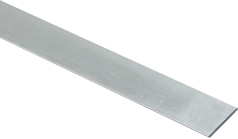 Aluminum Mill Finish Flat Bar, 1 Inch by 1 Quarter Inch by 48 Inches
