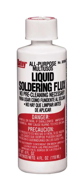 No. 11 4 Oz. Lead-free Liquid Soldering Flux For Hvac And Electrical Work