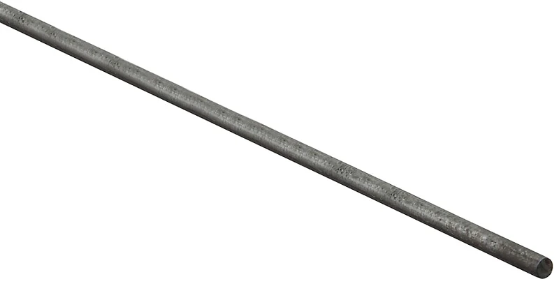 Smooth Steel Rod, 1/4 x 36 In.