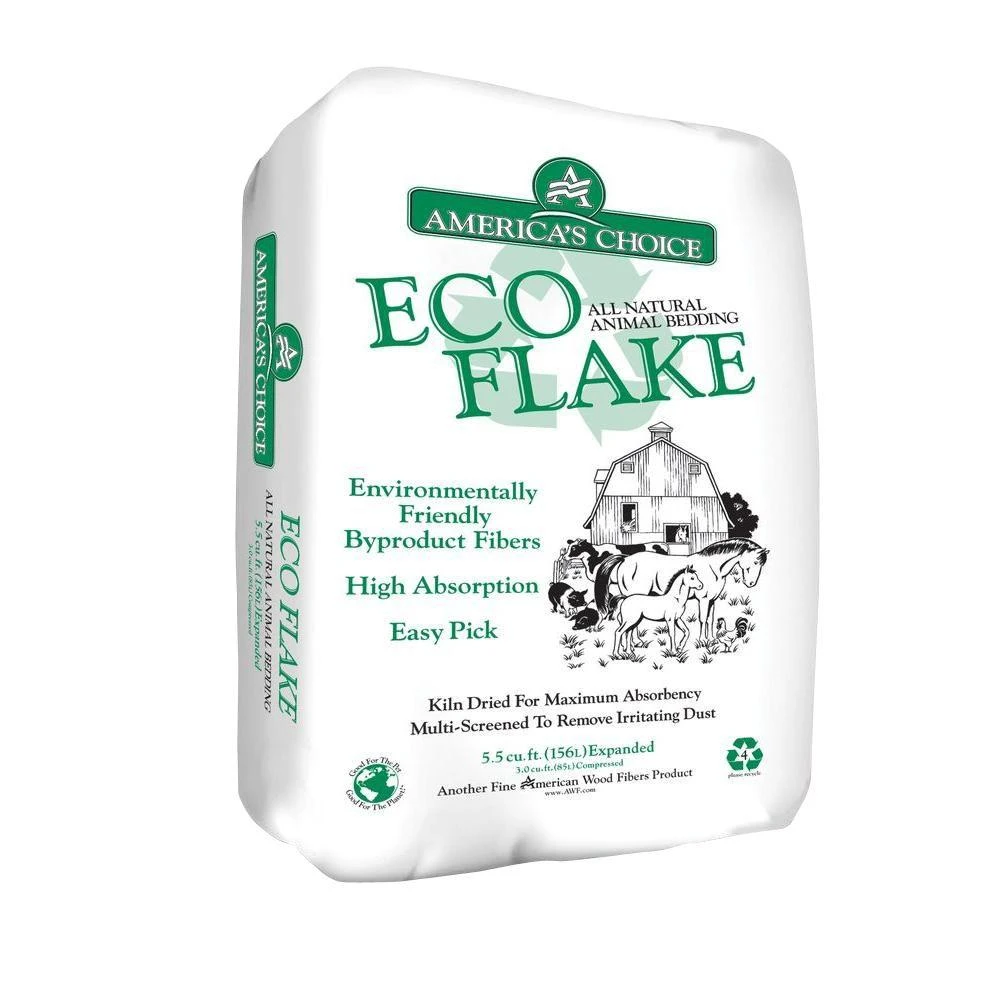 5.5 Cu. Ft. Eco Flake Pine Animal Bedding Shavings