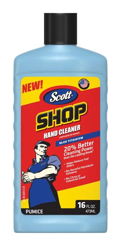 Hand Cleaner, 16 Ounce Bottle, Heavy Duty Formula for Industrial and Home Use