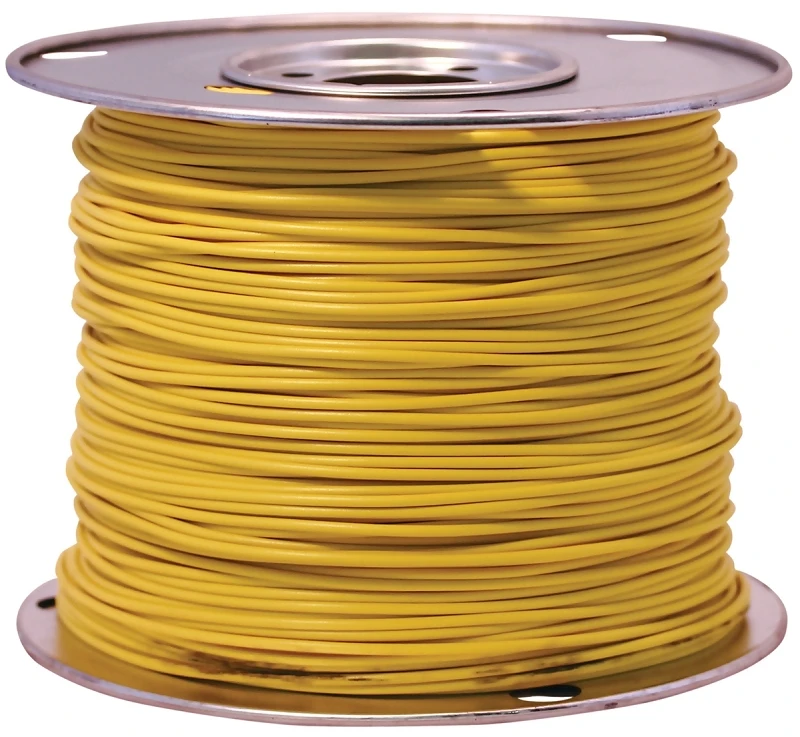 100 Ft. 14 Ga. Pvc-coated Primary Wire, Yellow - Model 55670823