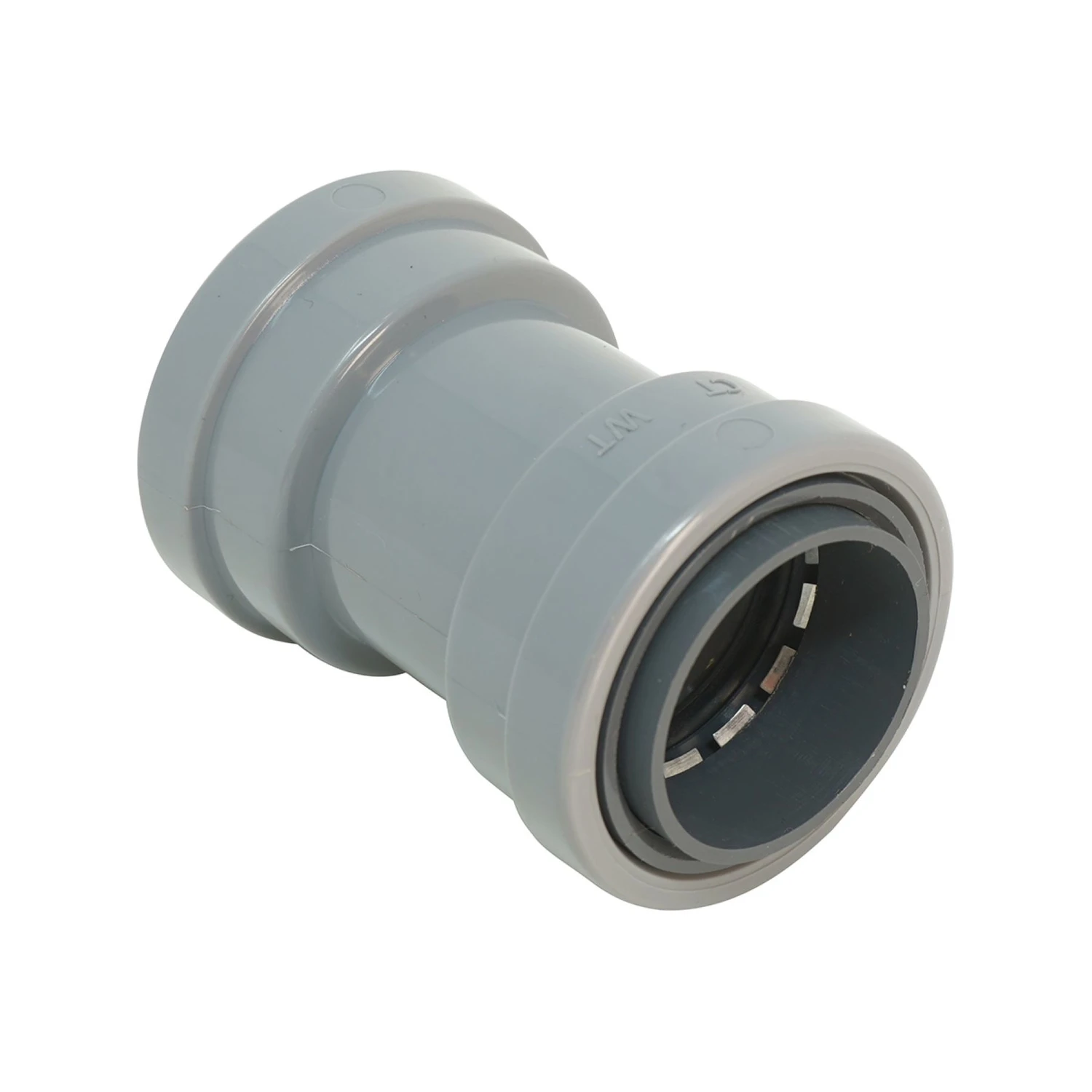 Simpush Push-to-Install PVC-CIC Conduit Coupling, 1/2 In.