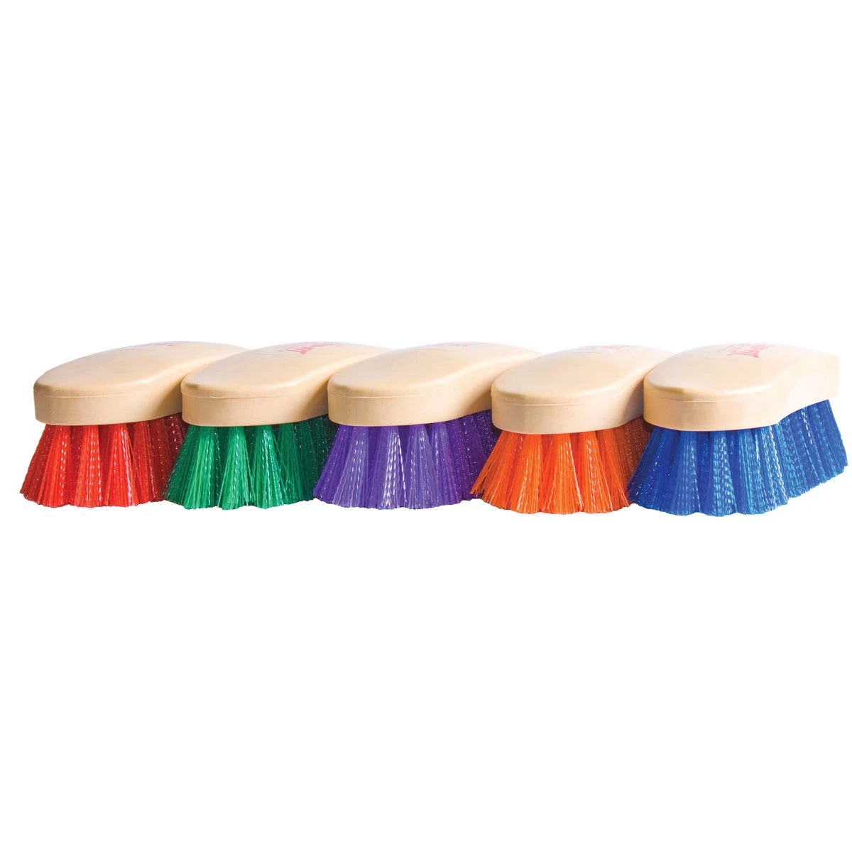 Medium Soft Crimped Synthetic Bristle Grooming Brush for Pets