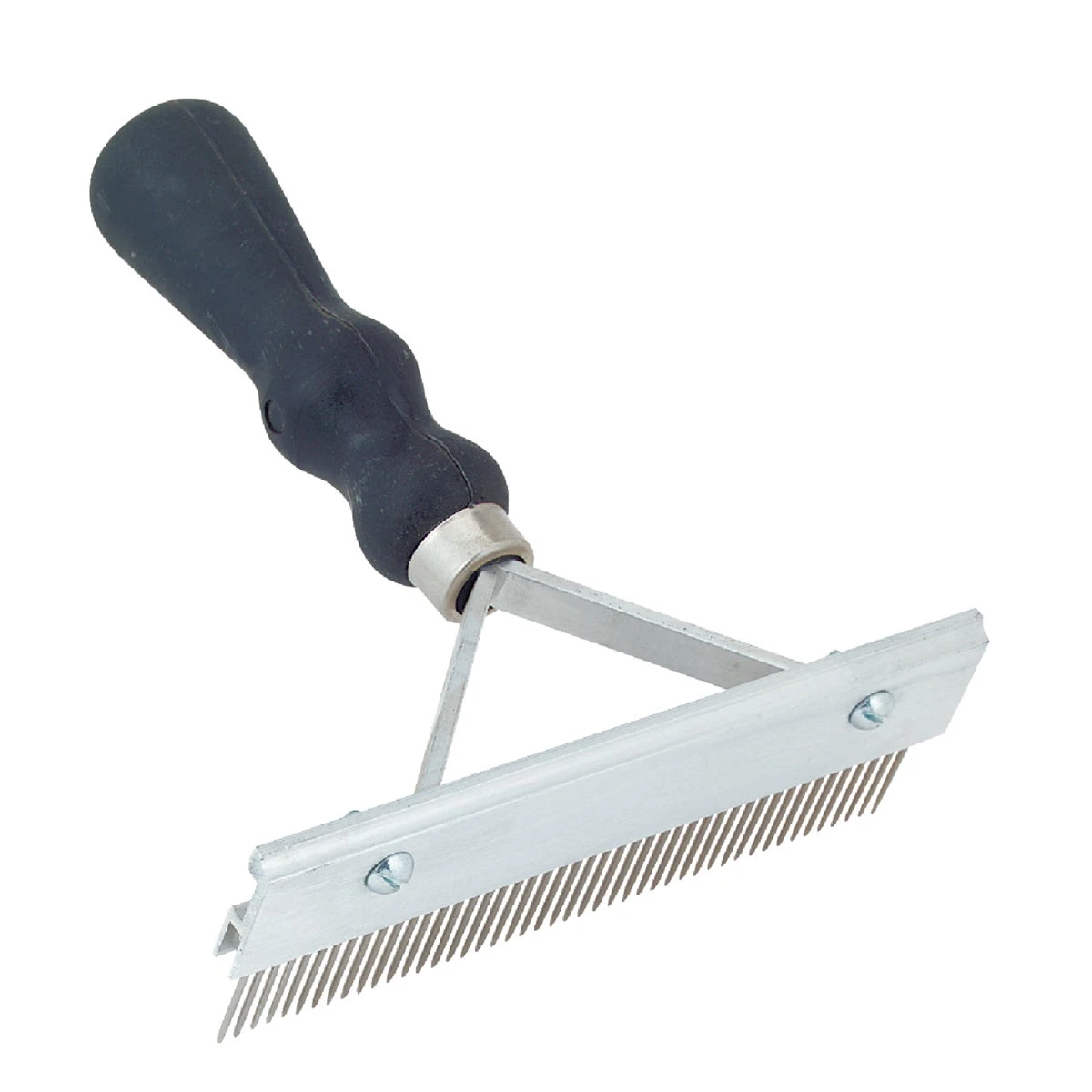Scotch Type Curry Comb, 6 Inch, Durable Grooming Tool for Horses