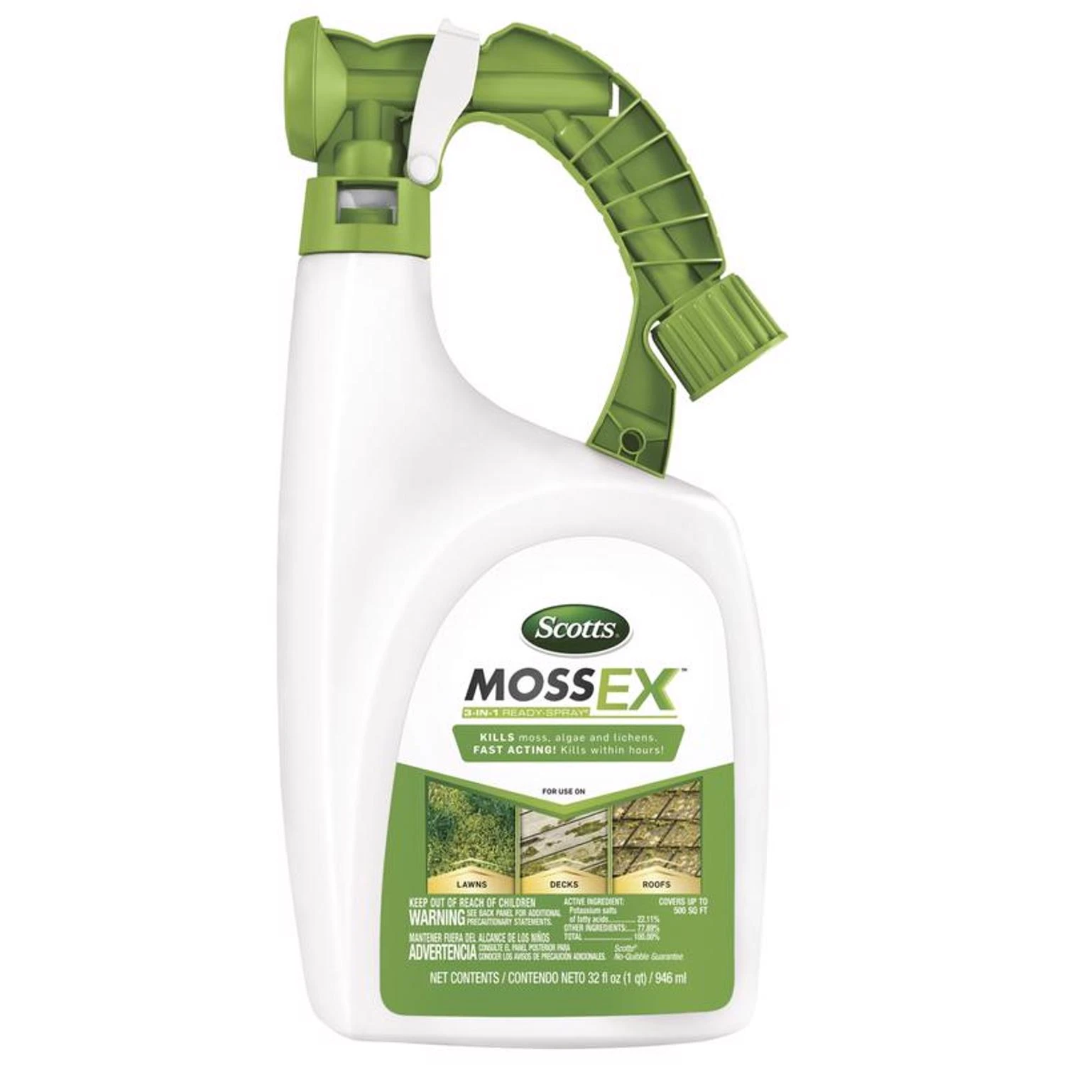 Mossex 3-in-1 32 Oz. Ready To Spray Moss Killer