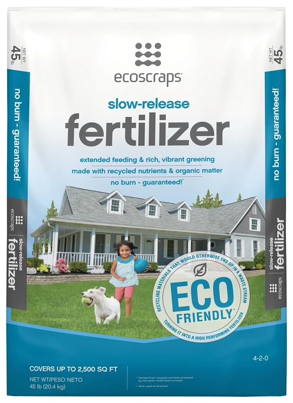 45 Lb. Slow-release Fertilizer For 2500 Sq. Ft. Lawn Care