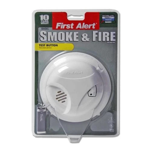 Sa300cn3 9v Battery Operated Smoke Alarm With Led Indicator