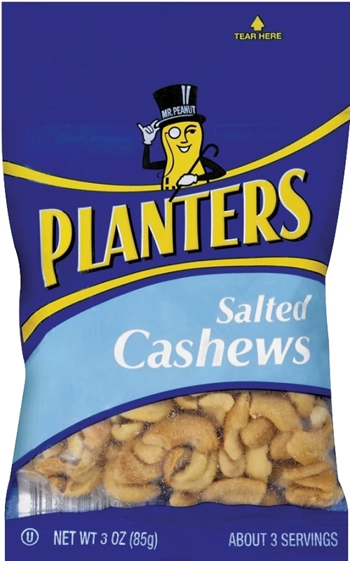 Salted Cashews, 3 oz.