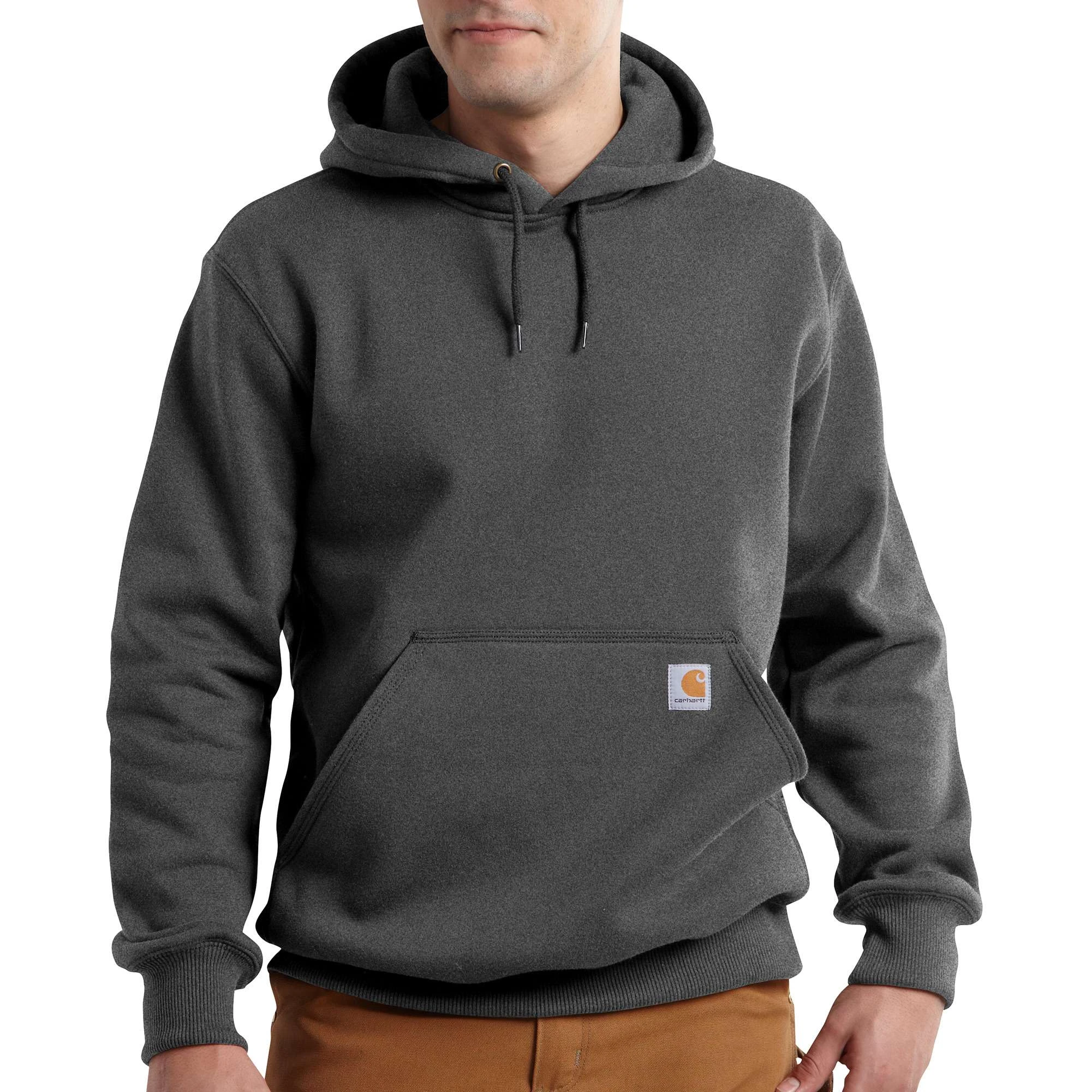 Men's Rain Defender Paxton Heavyweight Hooded Sweatshirt - Xl Tall - Carbon Heather