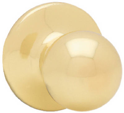 Polished Brass Polo Passage Lockset Model 200p 3 Cp For Interior Doors