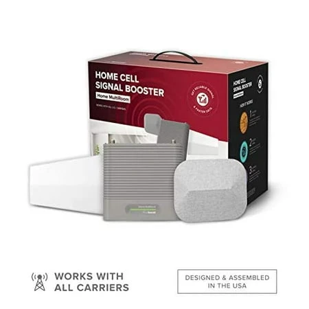Multi Room Home Cellular Signal Booster Kit for Enhanced Coverage