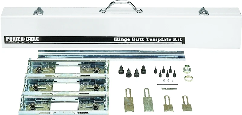 59381 Hinge Butt Template Kit For 1.5 Hp Routers With Carrying Case