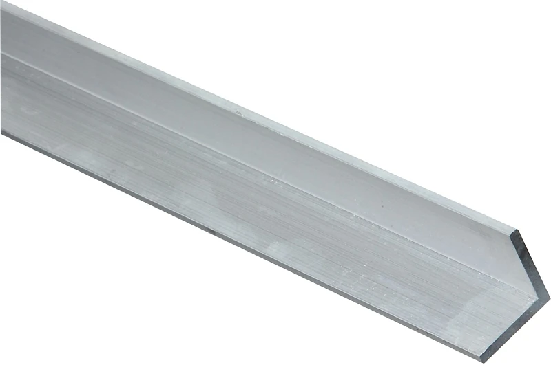 N247-411 Aluminum Angle Stock, 1 In Leg X 1/8 In Thick X 48 In L