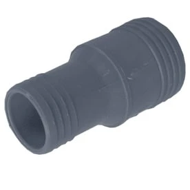 Poly Pipe Reducing Insert Coupling, Polyethylene, 2 x 1-1/2 In.