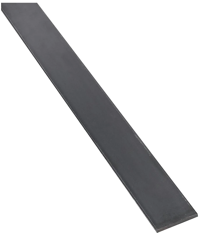N215-657 Weldable Steel Flat Bar, 2 In W X 48 In L X 3/16 In Thick