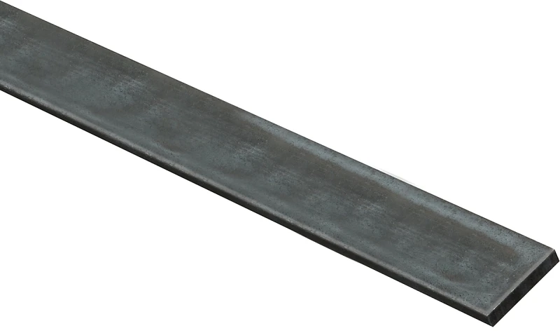 Plain Steel Solid Flat Bar, 1-1/2 x 48 x 1/4 In.