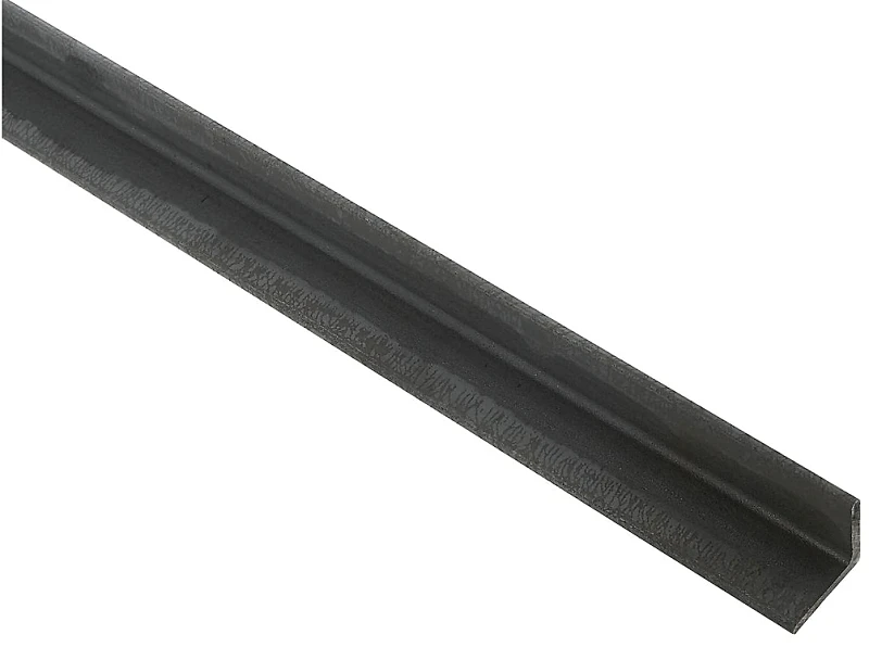Plain Steel Solid Angle, 2 x 48 x 1/4 In.