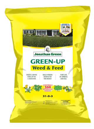 15m Jonathan Green Weed & Feed Lawn Fertilizer With No Phosphorus, 25-0-3