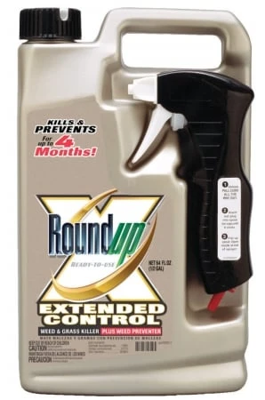 Roundup Extended Control Weed And Grass Killer, 0.5 Gallon, Model 5730010