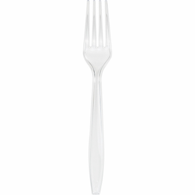 24CT CLR Plas Spoon