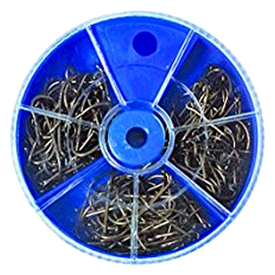 Lake & Stream Fish Hooks, Assorted Sizes, 150-Pk.