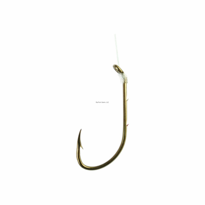 Baitholder Snelled Fish Hooks Size 1, Six Piece Pack