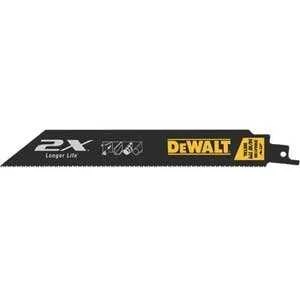 2X Long Life Reciprocating Saw Blades, Metal Cutting 14 TPI, 6 In., 5-Pk.