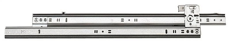 Knape & Vogt 1260p-18 Drawer Slide, 60 Lb Capacity, 18 In Length, Steel Zinc Finish