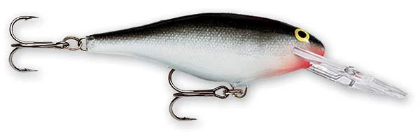 Shad Rap Hard Bait Sr05s Silver Fishing Lure 2 Inch 0.31 Ounce
