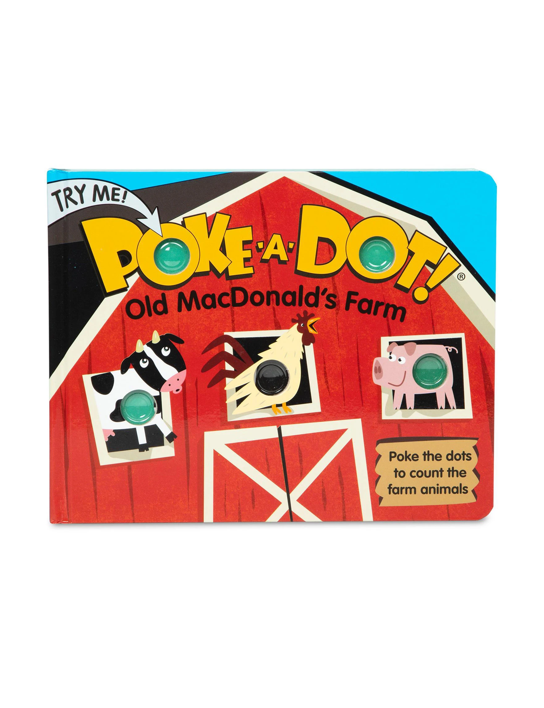 Poke-a-dot: Old Macdonald's Farm Interactive Board Book For Children