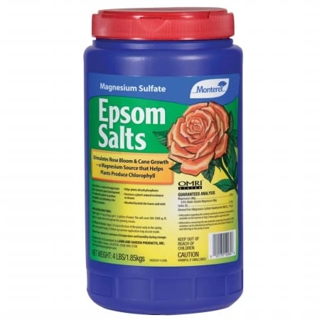 Organic Magnesium Sulfate Epsom Salts 4 Lb For Gardening