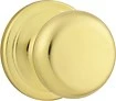 Polished Brass Hall & Closet Door Knob 720j 3 Cp