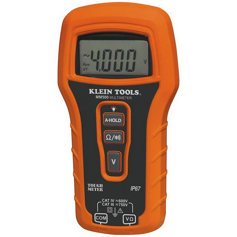 600V AUTO RANGING METER