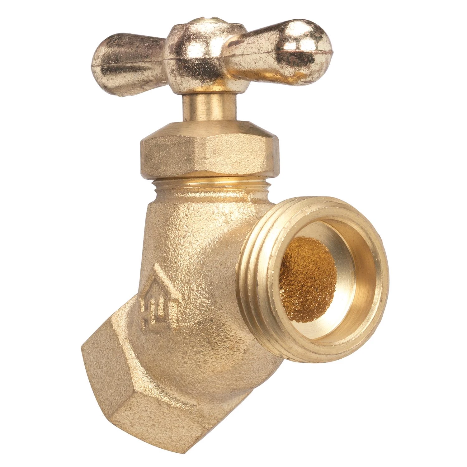 3/4 In. Fip X 3/4 In. Mht Brass No-kink Hose Bibb Vhnstdb4