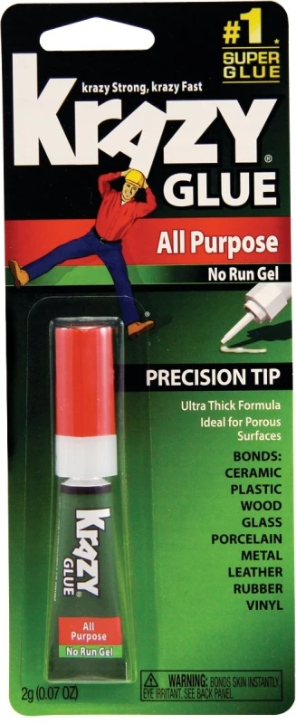 0.07 Oz. All-purpose Super Glue Gel - Instant Adhesive For Various Materials