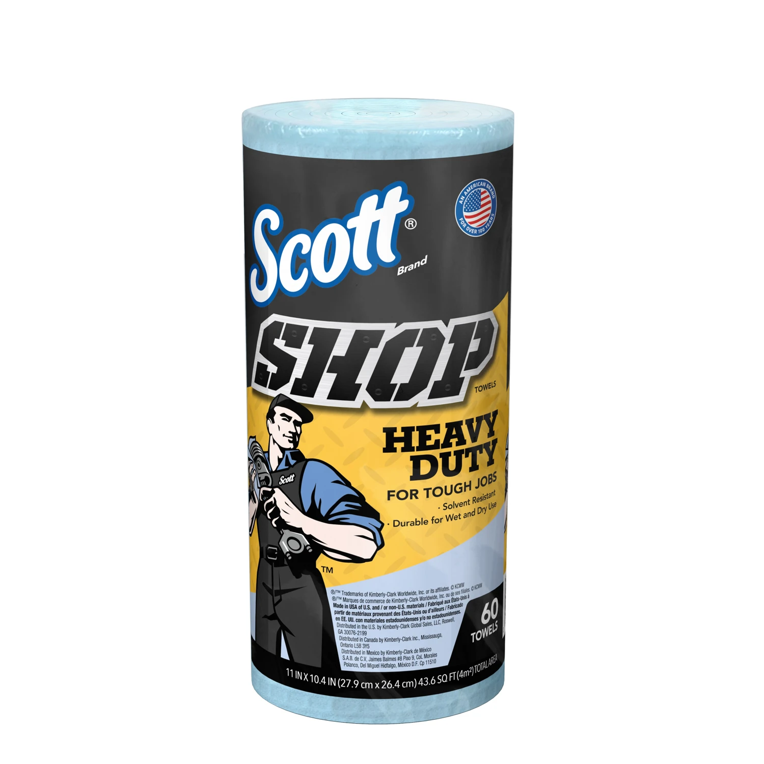 Shop Towels, 60-Ct.