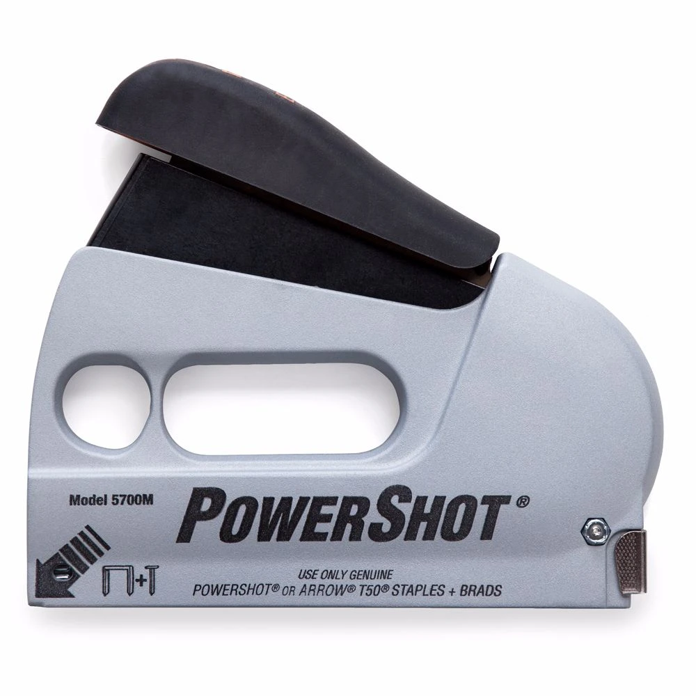 Powershot 5700 Heavy-duty Staple Gun And Brad Nailer, 1/4" To 9/16" Staples