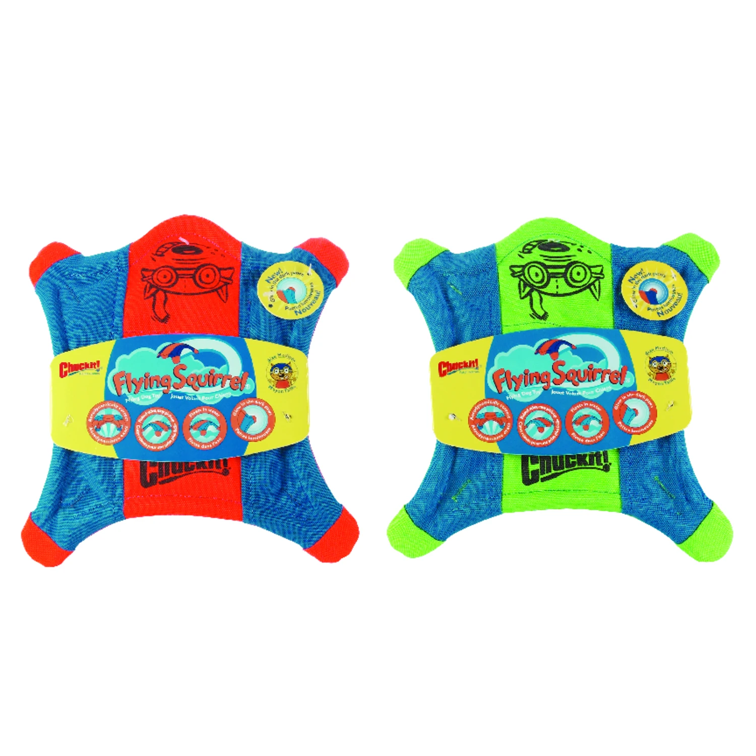 Small Flying Squirrel Dog Toy