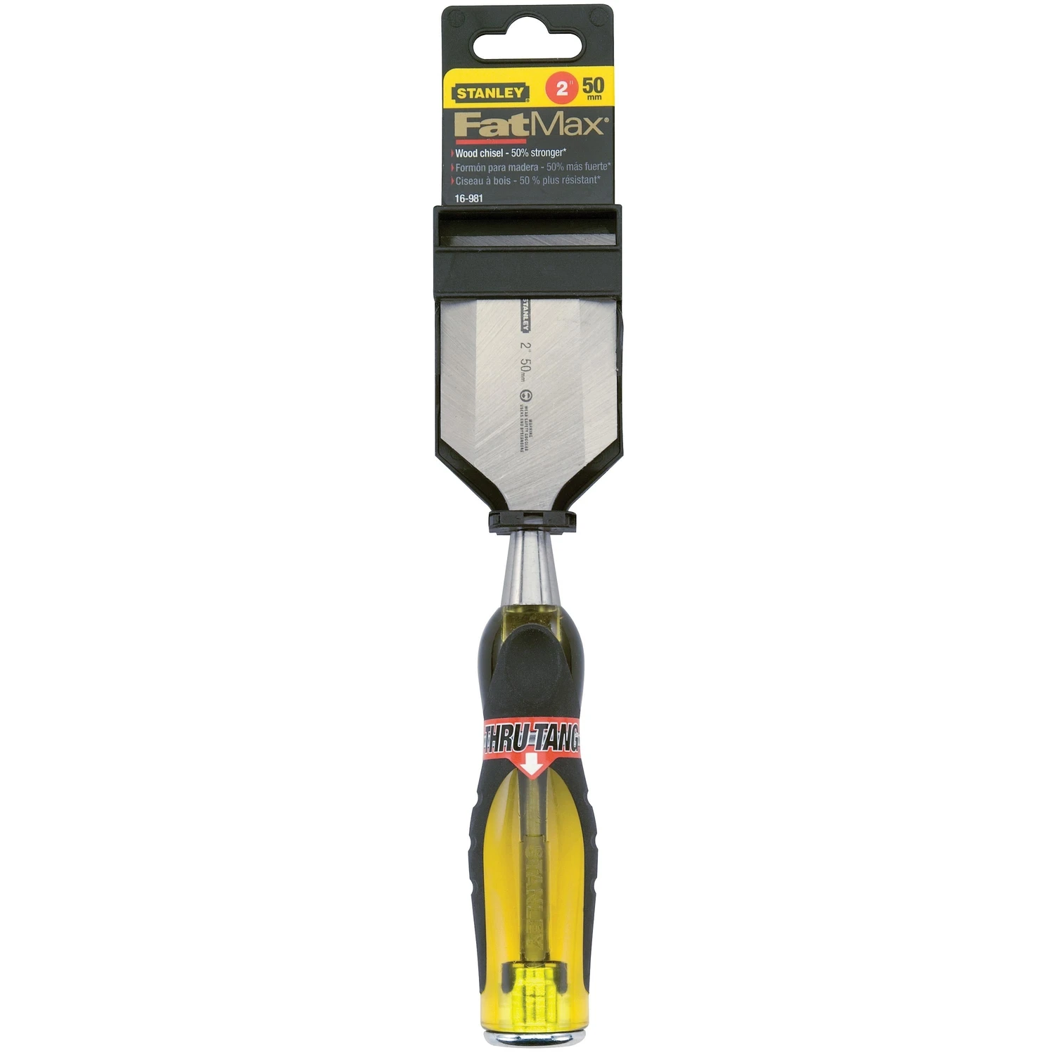 Fatmax 2 In. Wood Chisel 9 In. Oal, Ergonomic Handle, Model 16-981