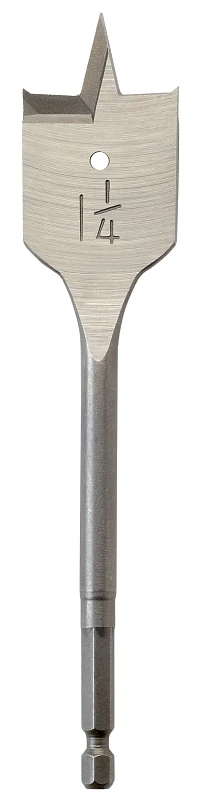 WOOD SPADE BIT 1-1/4IN 6IN