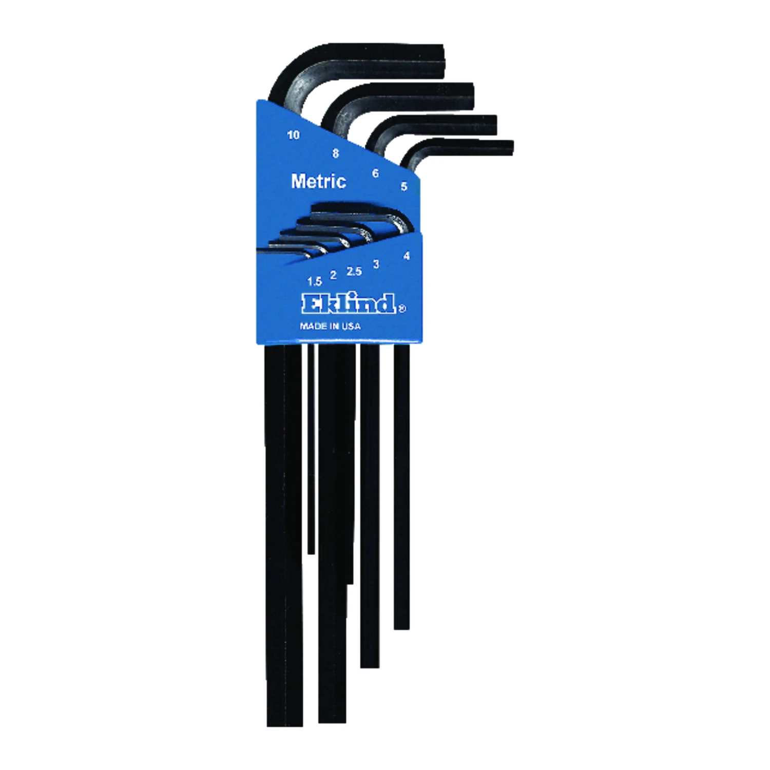 9-piece Metric Long Arm Hex Key Set, Model 10609, Chrome Nickel Alloy Steel