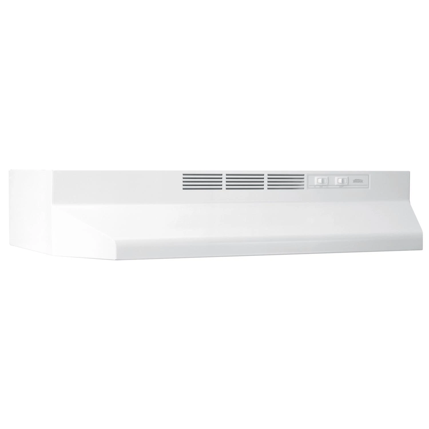 41000 Series 30 In. Non-ducted White Range Hood With Light