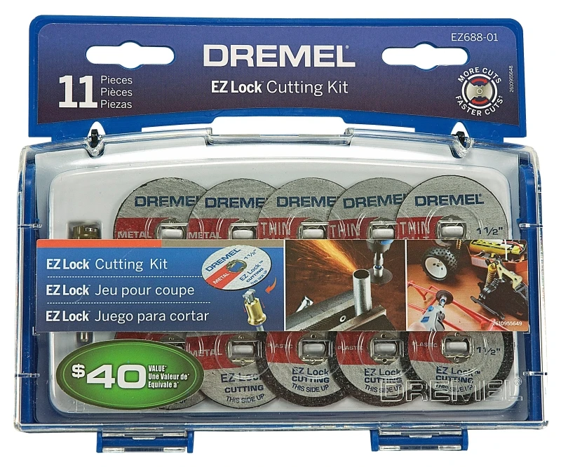 Ez Lock Metal Cutting Kit 11-piece With Storage Box